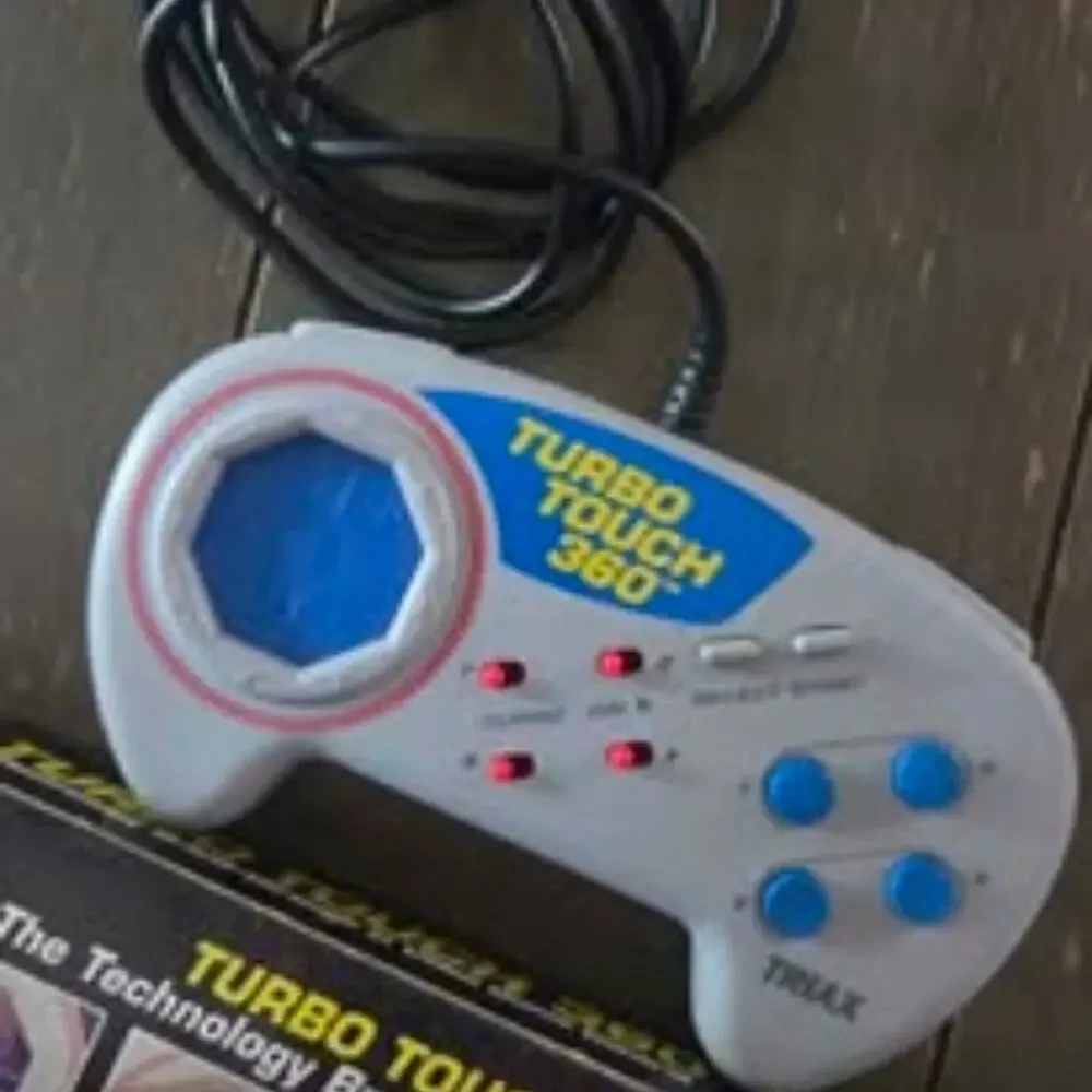 Triax Turbo Touch 360 Controller for Super Nintendo SNES CIB